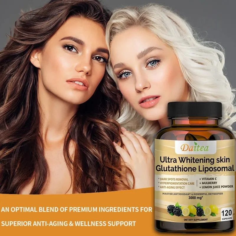 Liposome Glutathione with Vitamin C Helps Detoxify Whiten Skin and Antioxidant Anti-aging — image 6