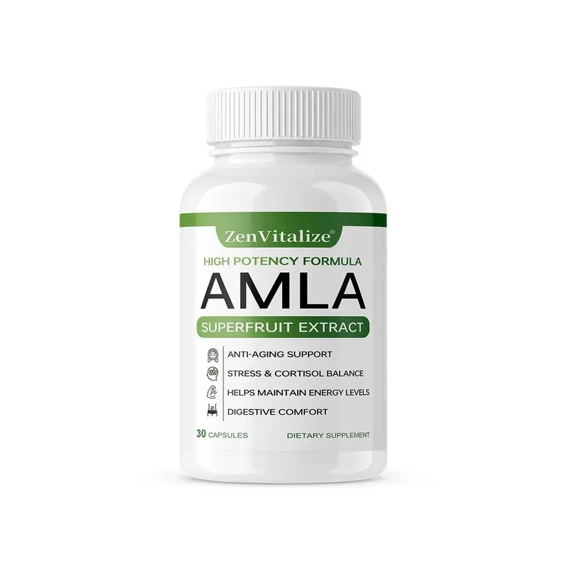 Organic Amla Capsules 1000mg Antioxidant Daily Immune Rejuvenation Digestive & Heart Wellness Support Vegan