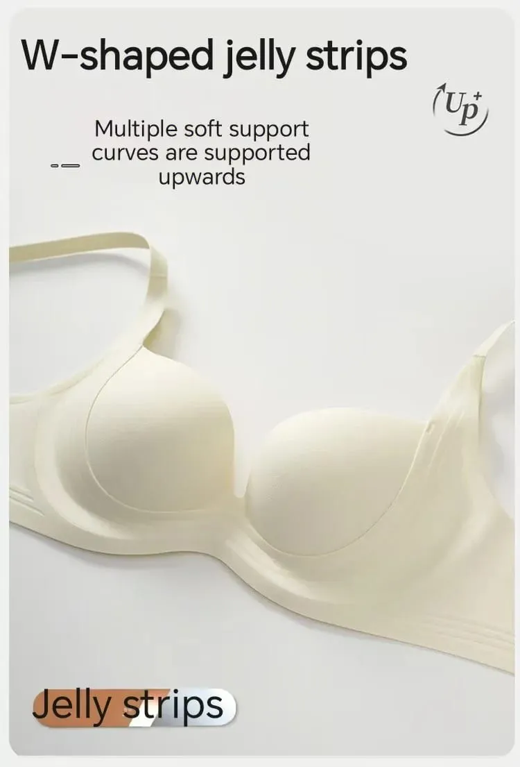 2025 Seamless Push up Bra Small Breast Gathering Enlarging Anti-Sagging Thin Top Thick Bottom No Underwire Lingerie for Women — image 6