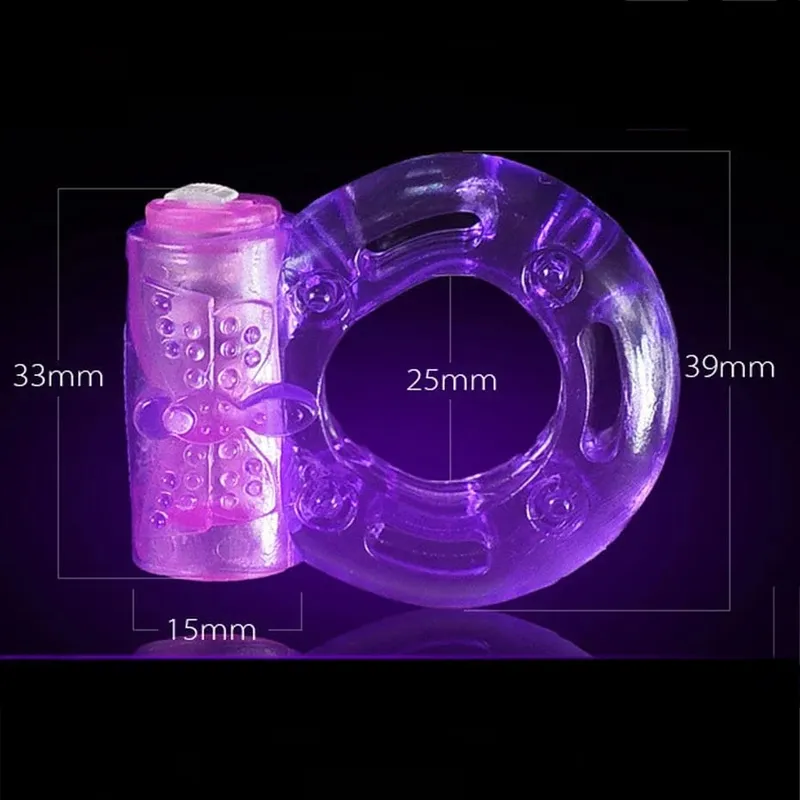Vibrating Clitoral Stimulator Strong Penis Erect Rings Erection Enhance Sex Ability Product Sex Toys For Men — image 6