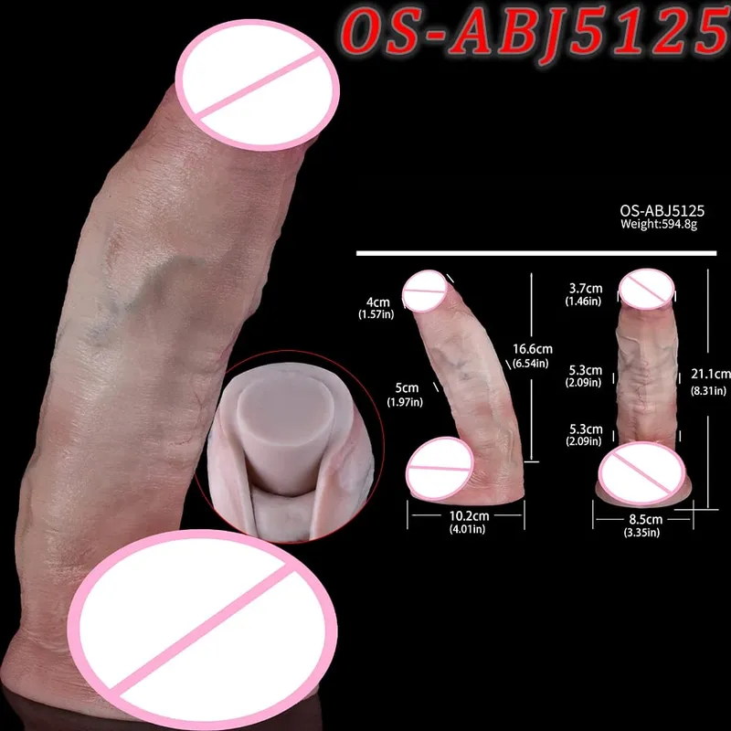 12 Styles Huge Dildo Soft Dual Density Butt Plug анальная пробка 18+ Male Female Anus Vagina Masturbation Sex Pleasure Toys — image 9