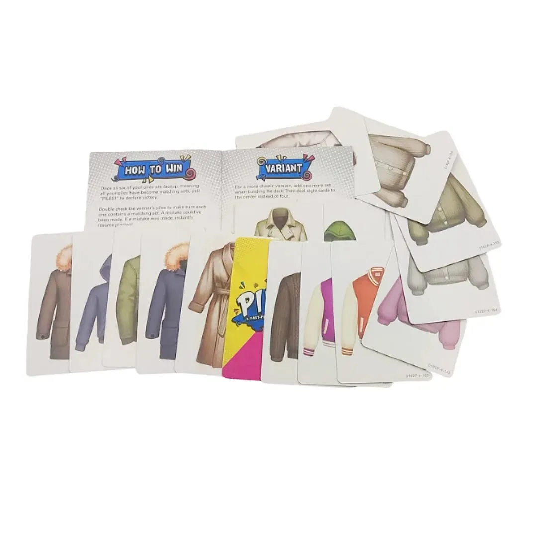 Clothes Matching Game a Multiplayer Casual Board Game Card Game a Fun Tabletop Card Toy for Parties Team Building and Family Interaction with Simple Rules That Are Easy to Learn Circle-Based Competitive Play a Brain-Teasing Stress-Relief Ac — image 6