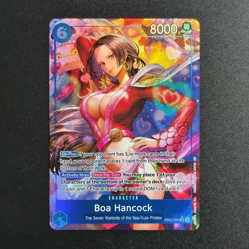 Proxy One Piece Card Game EB03 HEROINES Vivi Hancock Reiju Nami Robin Law English Tcg Anime Cards — image 6