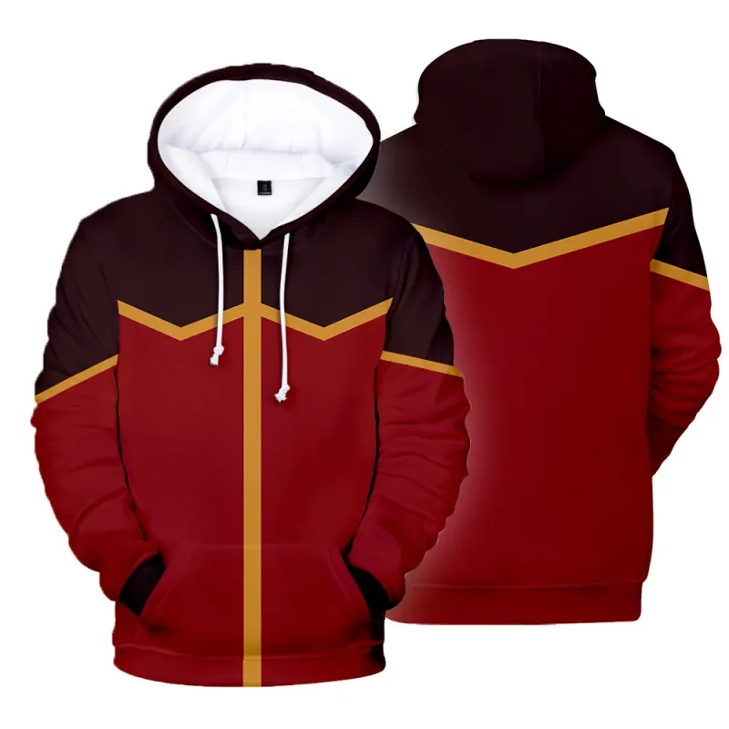 Anime Avatar The Last Airbender Cosplay Hoodies 3D Printed Sweatshirt Men Women Long Sleeve Tracksuit Pullover Harajuku Y2k Coat — image 7