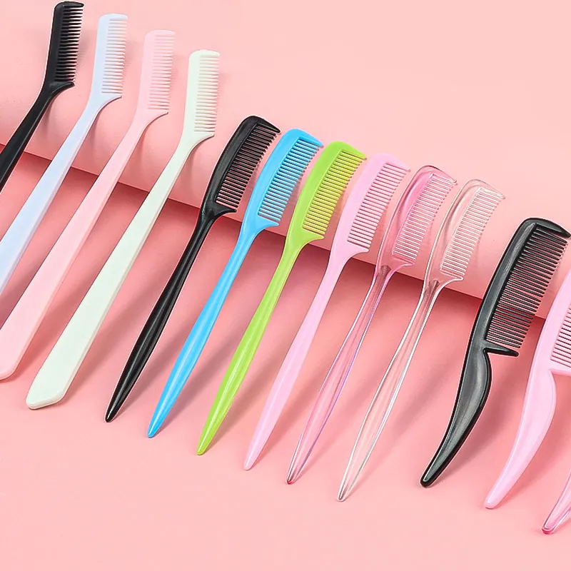 25pcs Micro Comb For Eyelash Extension Mini Eyebrow Combs Makeup Brushes Doll Mascara Wands Eye Lash Micro Brush Beauty Tool — image 1