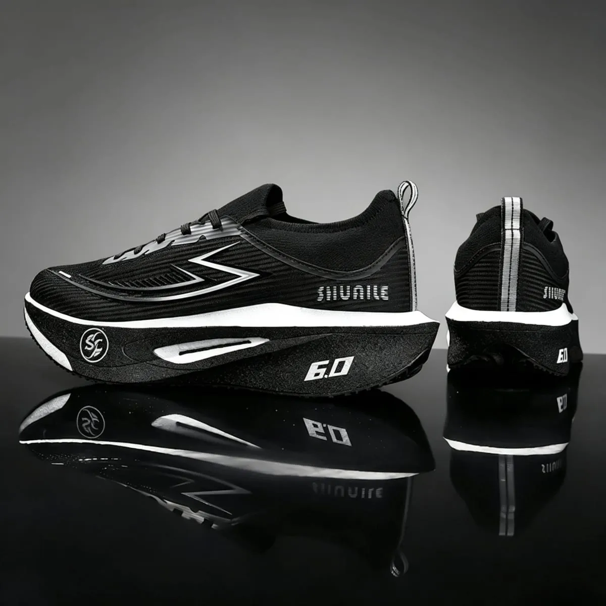 Carbon Fiber Board Men's Marathon Chunta Breathable Women's lightweight and Comfortable Sports Shoes — image 1