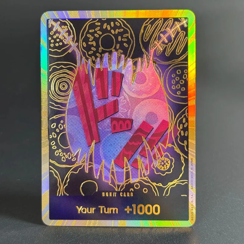 10PCS DON OPCG English TCG Gold DON!!! Collection Cards Zoro Ace Doflamingo Rebecca FOIL NM Refraction Flash Cards ToyGifts OPCG — image 18