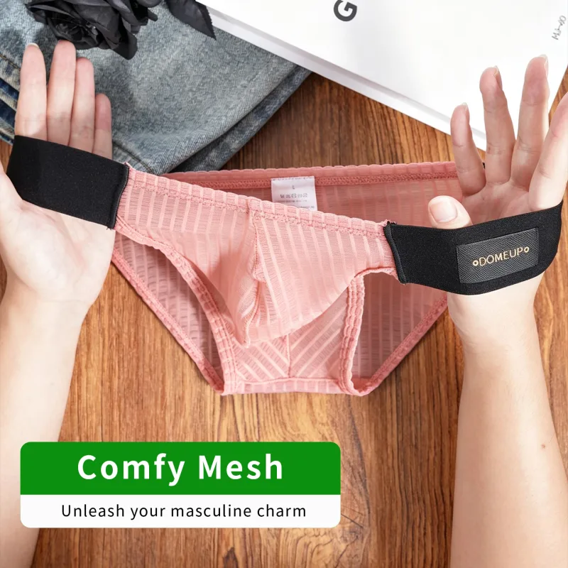 1/2/3PCS New Men's Premium Mercerized Cotton Briefs Ultra‑Thin Breathable Silky Soft Fitness Gym Daily Wear Men Underwear — image 5