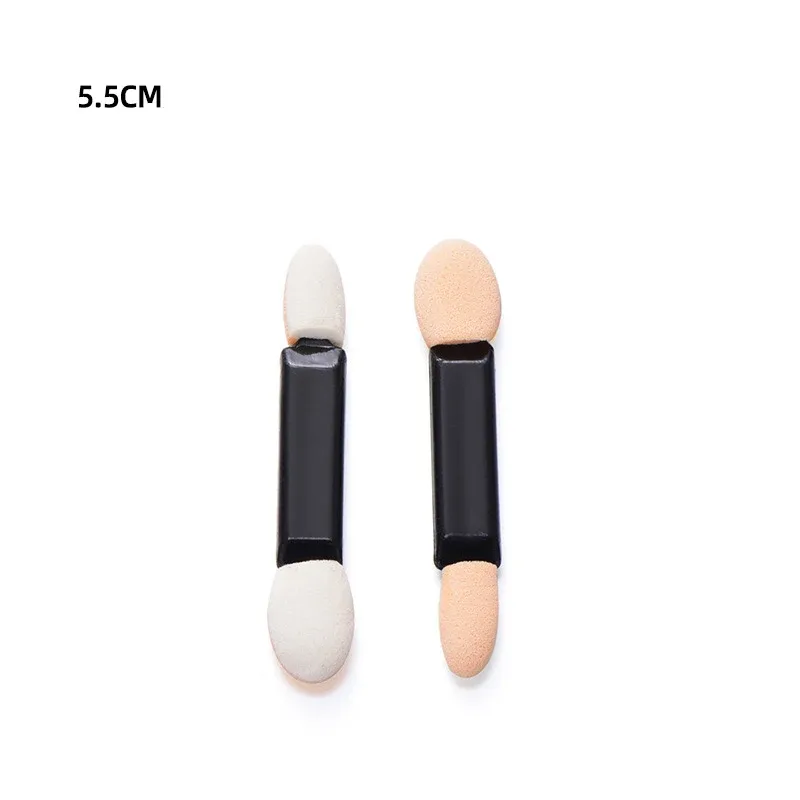 20PCS Disposable Dual Sides Eye Shadow Sponge Applicators with Different Length Shape Eyeshadow Brushes Makeup Applicator — image 8