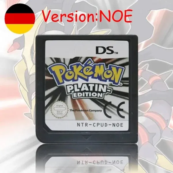 Pokemon Series DS Game Cartridge Diamond Platinum Pearl HeartGold SoulSilver Black White Multilingual for NDS/2DS — image 19