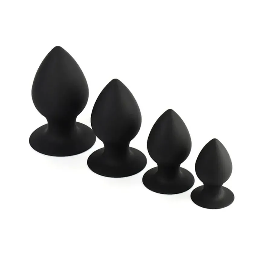 Anal Butt Plug Training Sets 3Size Silicone Sex Toys Anal Butt Plugs Trainer Kit Anal Sex Toys for Men Women Couple Beginners — image 5