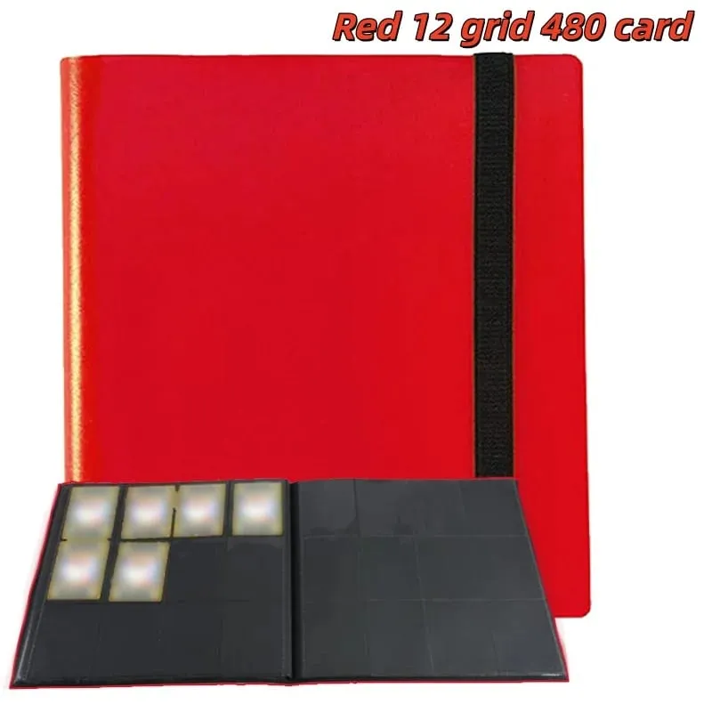 160/360/480/540 Cards Capacity Pocket Holder Binders Albums for CCG MTG Magic Yugioh Board Game Card Book Sleeve Holder — image 22