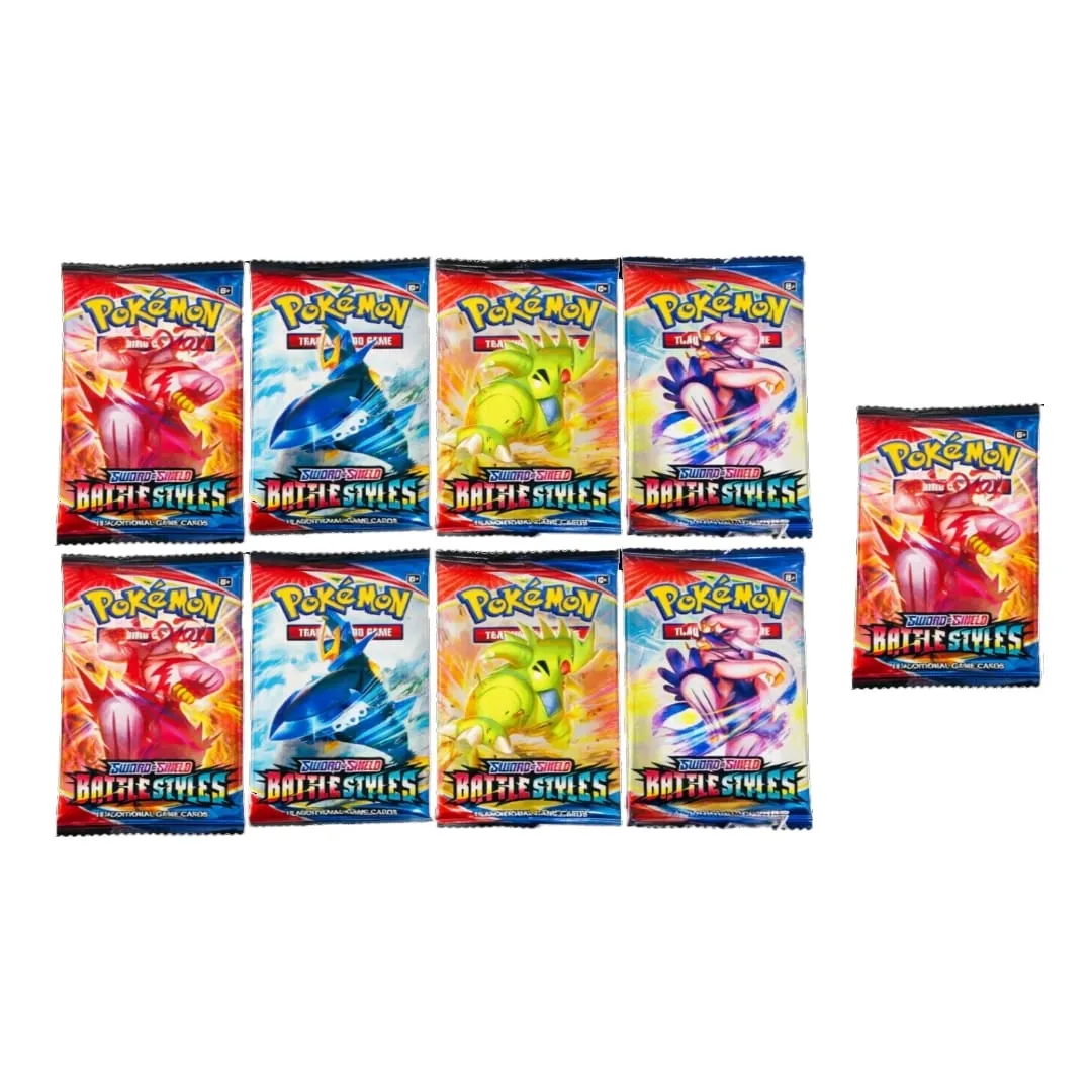 Pokémon TCG Sword & Shield Booster Box 360Pcs English Collectible Trading Cards Set Anime Game Toy Gift for Kids Collection Fans