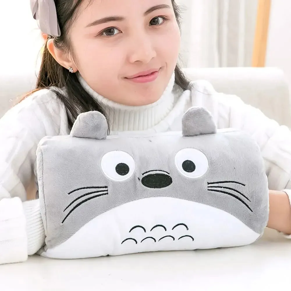 Creative Cushion Hand-Warming Plush Gift Pink Bear Children's Plush Pillow Hand-Warming Gloves Adult Cartoon Nap Pillow — image 8