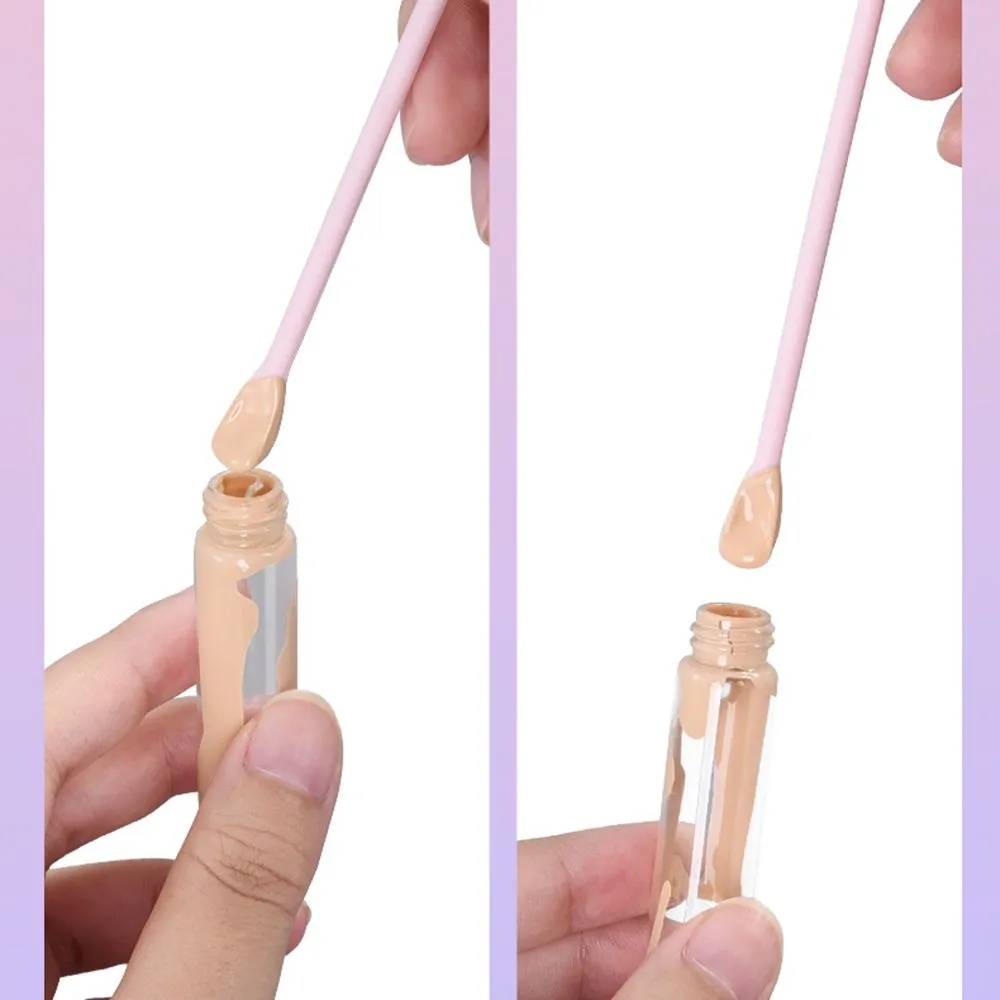 3Pcs/Set Cream Last Drop Scoop Face Mask Brush Beauty Tools Silicone Spatula Deep Bottle Scraper Makeup Brushes Cosmetics Spoon — image 4