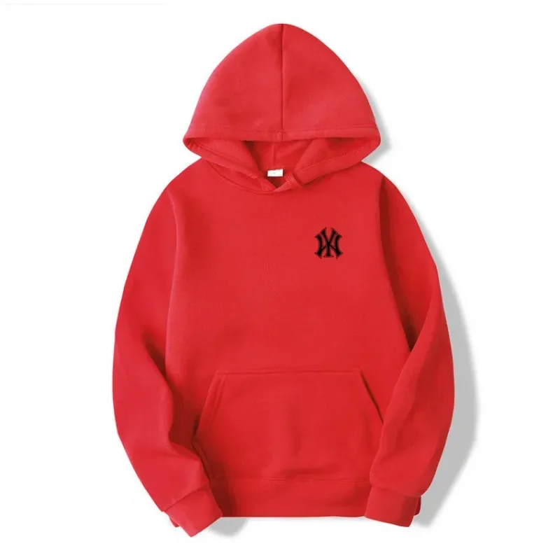 Men's and Women's Casual Fashion Trend Fleece Hooded Hoodies Spring Fall Outdoor Sweatshirt Popular Font Print Pullovers Coat — image 14