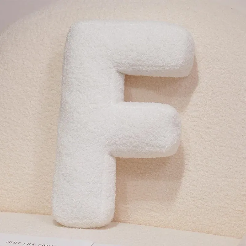 Hot Wholesale Cozy English Letters Pillow Sofa Cushion Living Room Decor 26 Letter Stuffed Doll Toy Kids Teaching Words Game Kid — image 15