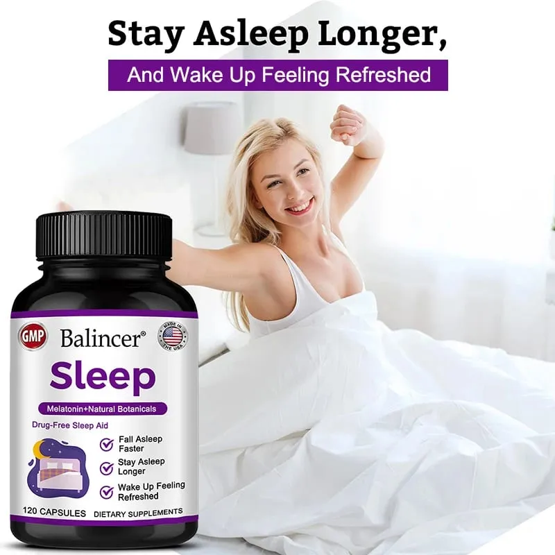 Valerian Root - Support for Calm & Relaxation To Prepare for Sleep Nervous System Health with Melatonin Extract 120 Capsules — image 6