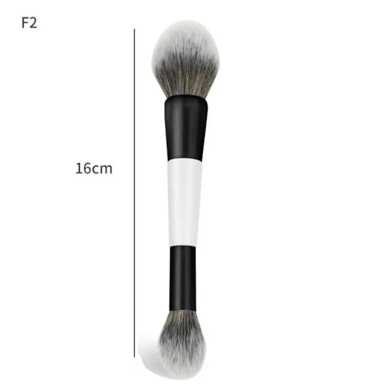 Dual-Ended F4 Contour Face Brush High Coverage Multi-purpose Eyeshadow Concealer Brushes Cosmetic Beauty Powder Blush Brush — image 9