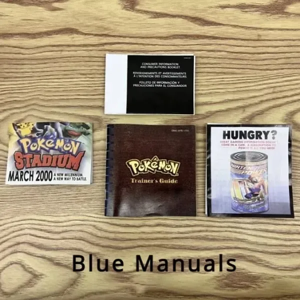 Pokemon Series Blue/Crystal/Gold/Green/Red/Silver/Yellow GBC Game in Box with Manuals for Video Game Cartridge USA Version — image 21