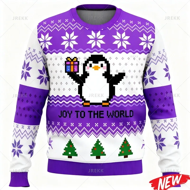 Cute Animal Ugly Christmas Sweater Men Women Fashion 3d Printed Merry Christmas Sweatshirt Colorful New Year Pullover Hoodies