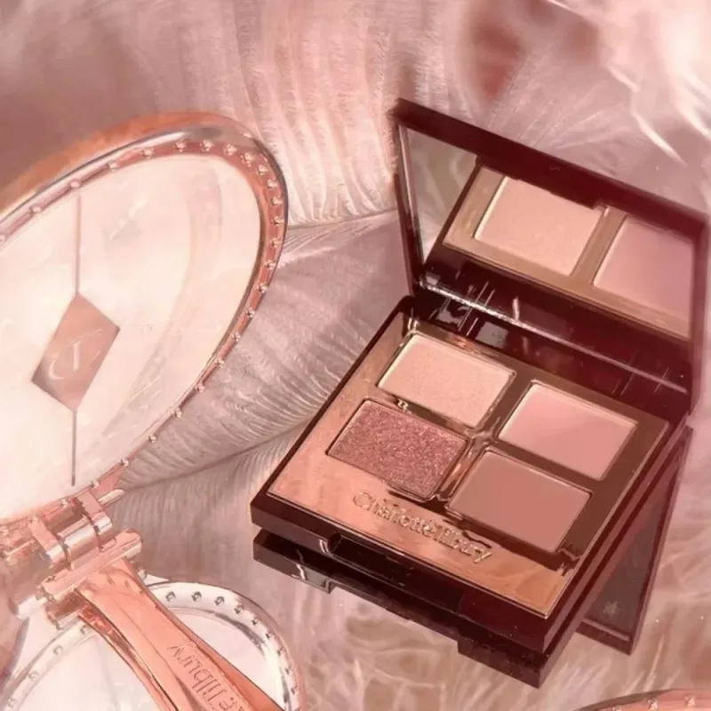 Жидкий хайлайтер Charlotte Tilbury Hollywood Flawless, увлажняющий палитру для кожи, атласно-матовый, с мерцающим металлическим финишем, макияж — image 4