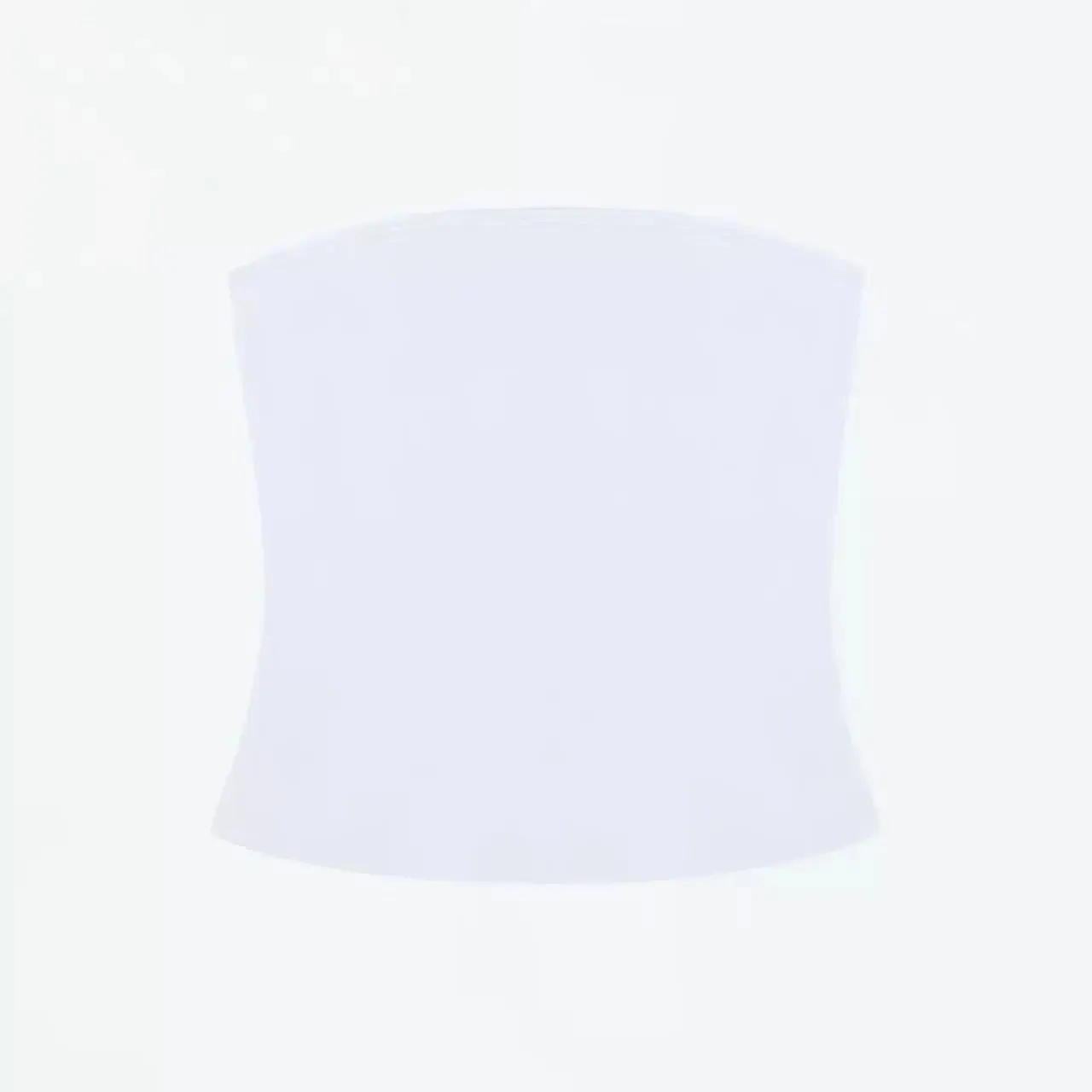 Tank Celadon Green & Coffee Brown Bandeau Crop Top Minimalist Y2K High-Stretch Top — image 11