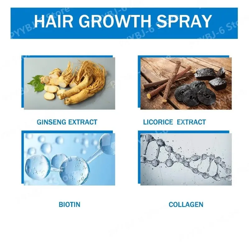 Googeer Biotin Collagen Drops 15000 Mcg Per Serving 30ml 1 Fl Oz Bottle with Ginseng and Licorice Extracts Supports Hair Care — image 6