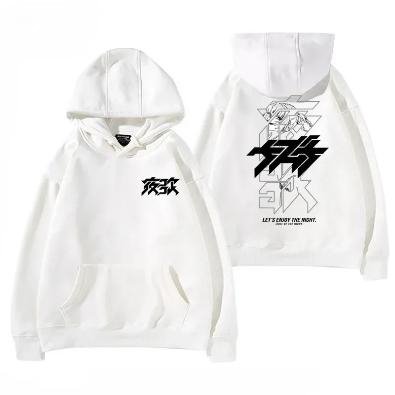 Y2K Anime CALL OF THE NIGHT Nazuna Nanakusa Funny Hoodie Hip Hop Graphic Sweatshirts Poleron Hombre Streetwear Harajuku Tracksui — image 4