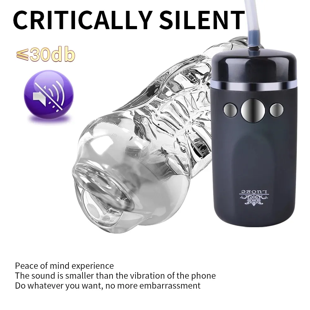 Sex Toys for Men Auto Masturbator Cup Strong Sucking Oral Blowjob Machine Penis Pump Trainer Pocket Pussy Adult Supplies — image 6