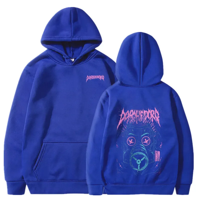 Anime Dorohedoro Print Hoodies Kaiman Welcome To Chaos Japan Manga Sweatshirts Men Women Tops Casual Oversized Style Streetwear — image 9