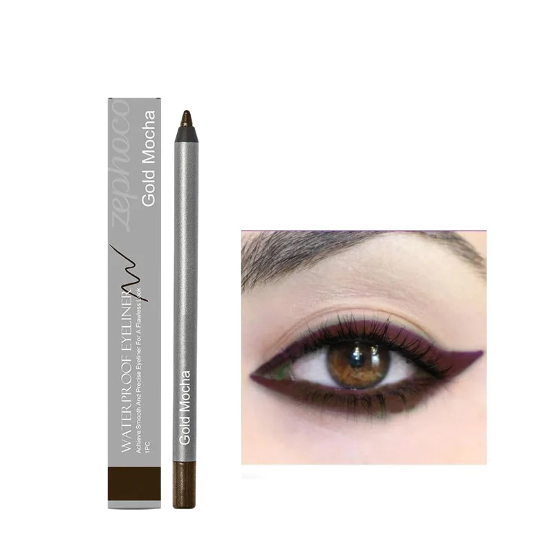 Waterproof Eyeliner Pen Natural Outline Line Quick-Drying Beginner-Friendly Eye Makeup Anti Smudge Eyeliner Eyes Makeup Cosmetic — image 8