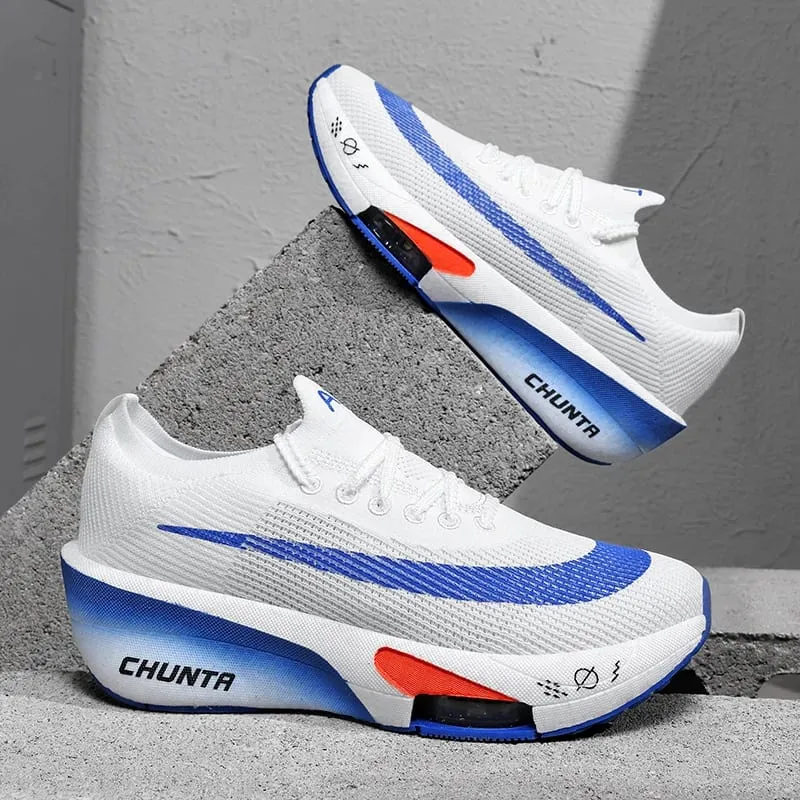 Air Cushion Running Shoes Marathon Speciality Men Sports Breathable Lightweight Women's Comfortable Athletic Nonskid Sneakers — image 8