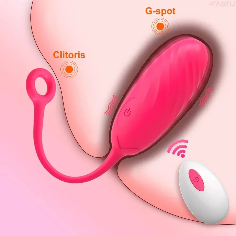 Remote Control Wearable Panties Vibrator Women Vagina Vibrator Vibrating Egg Female Masturbation Interaction Sex Toy for Couples — image 2