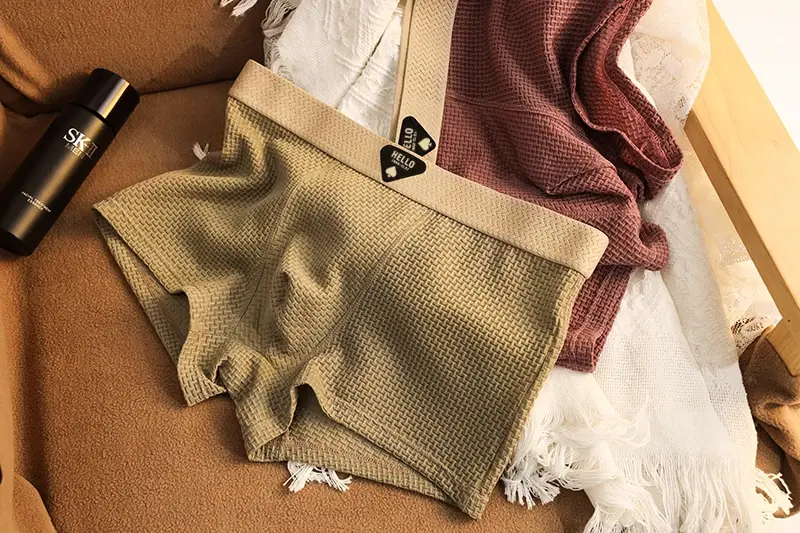 4pcs Men's Boxer Shorts Ice Silk Underwear Plus Size Underpants Cool Breathable Sexy Slim Panties Mesh Lingerie Wholesale Lots — image 7