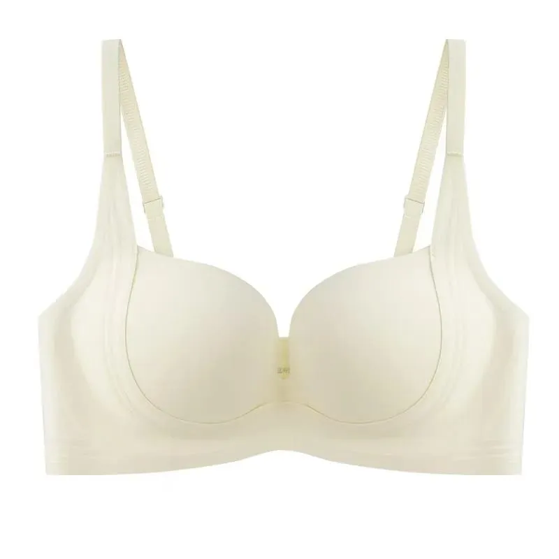 2025 Seamless Push up Bra Small Breast Gathering Enlarging Anti-Sagging Thin Top Thick Bottom No Underwire Lingerie for Women — image 10