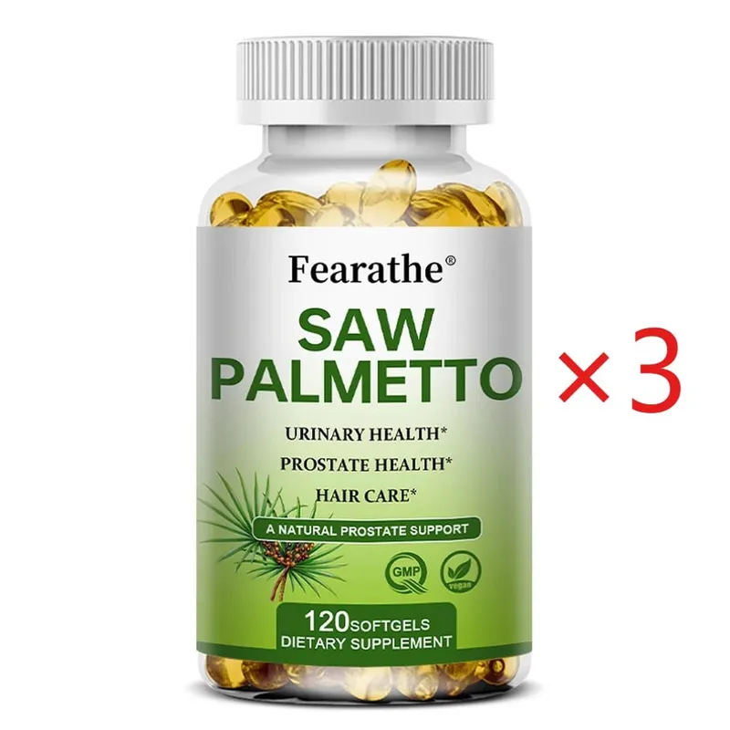 Saw Palmetto Prostate Health Supplement Promote Urinary Tract Function 500mg Per Serving - Vegan Non-GMO Capsules — image 10