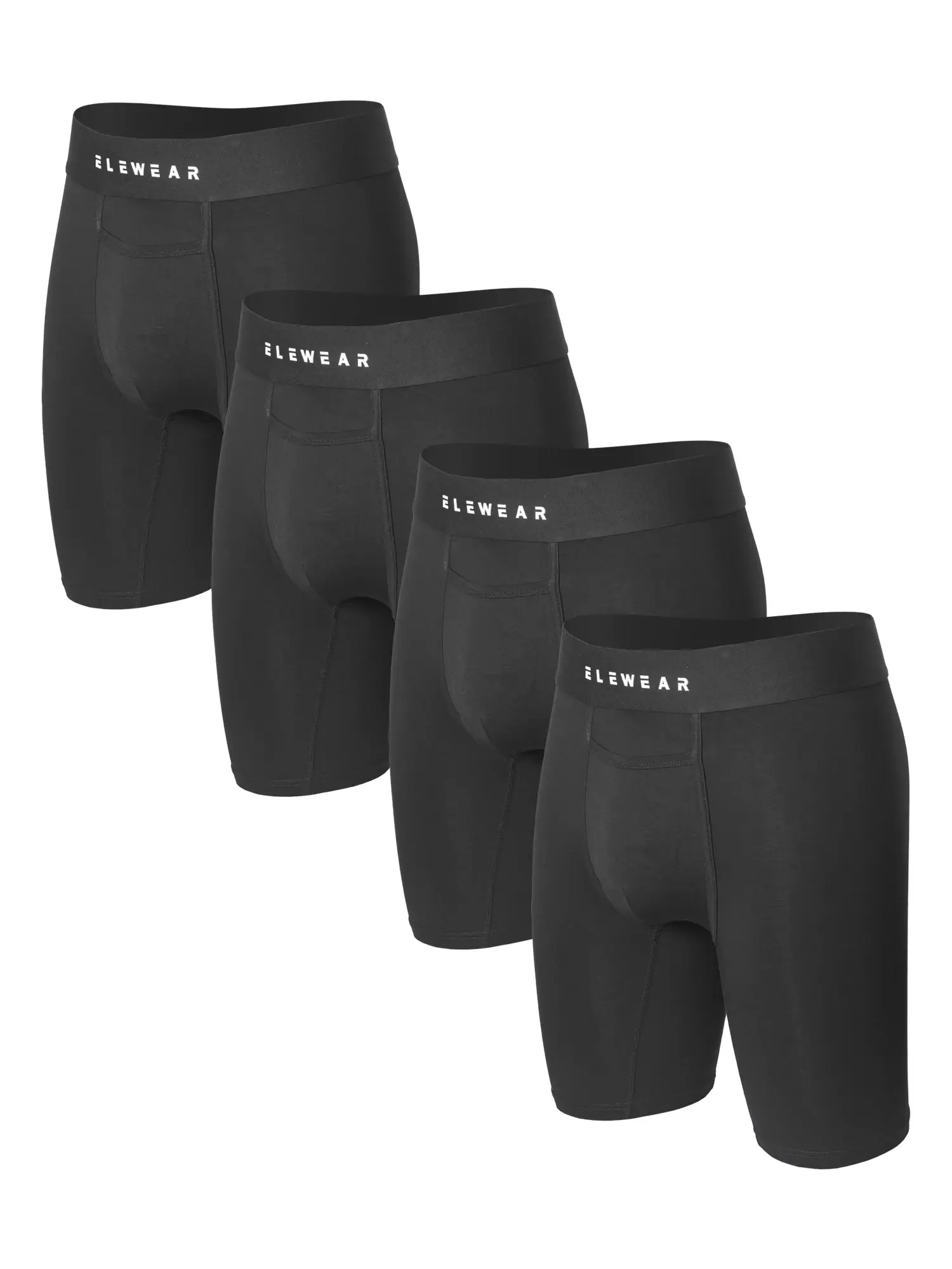 4pcs Men Modal Underwear With Opening Up Breathable Mens Boxershorts Men's Panties Underpants Boxers Brief — image 4