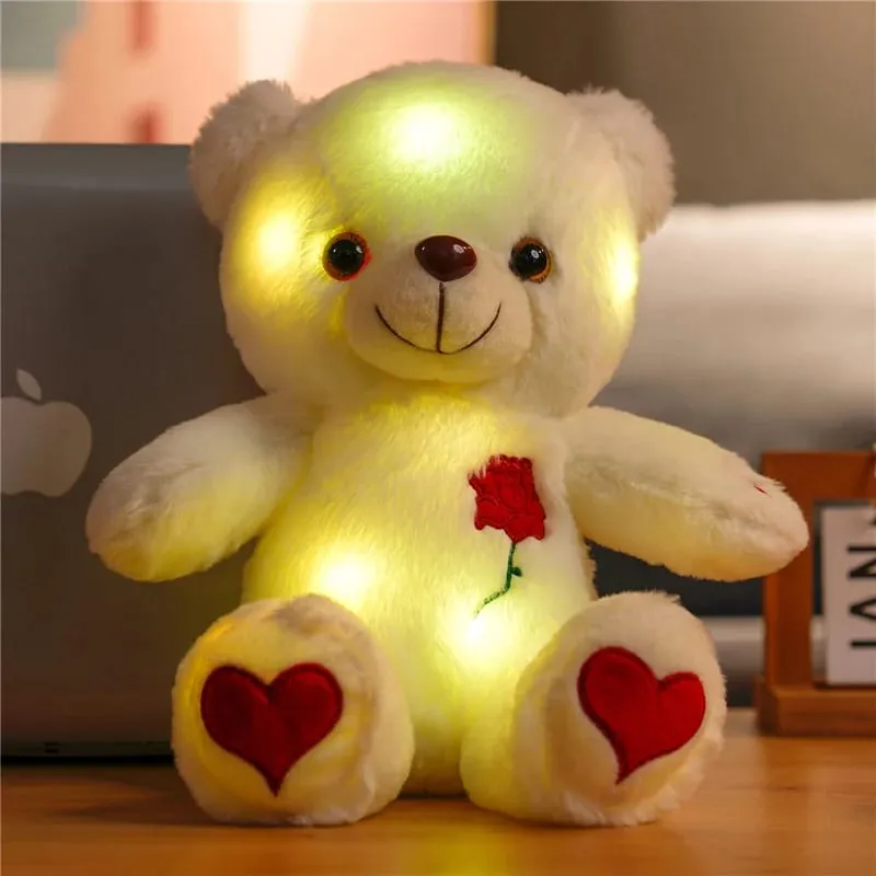 Cute Plush Light Bear Toy Tool Soft Present Birthday Gift Light LED Stuffed Animals Plush Toy Colorful Glowing Festival Gift — image 6