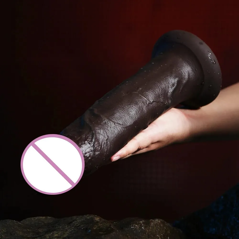 Super Long Dildo G-Spot Soft Realistic Silicone Anal Dildos Strapon Dick Butt Plug Masturbat Penis Adult Sex Toys for Man Women — image 5