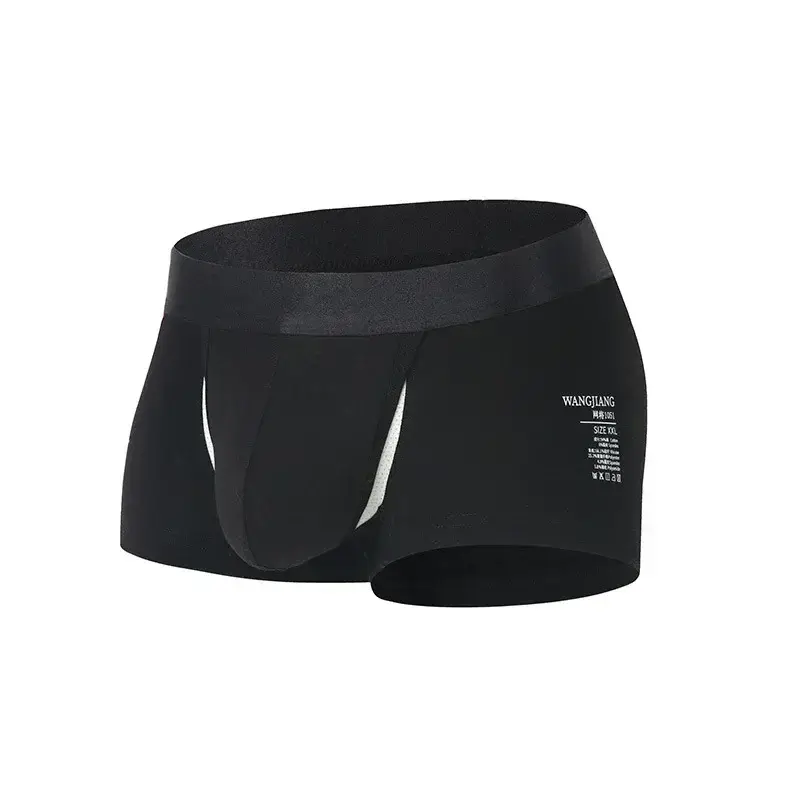 Plus Size M-XXXL Summer Mens Boxer Shorts Cotton Sexy Underwear Shorts Panties Breathable Soft Male Boxers U Convex Lingerie — image 3