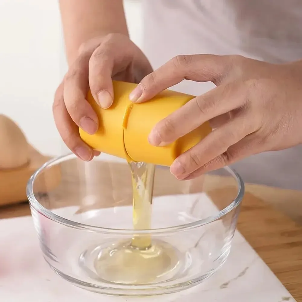 1/2pcs Multifunctional Egg Shell Opener Handheld Egg Cracker Separator Tool Eggshell Cutter Easy Open Kitchen Gadget for Raw Egg — image 6
