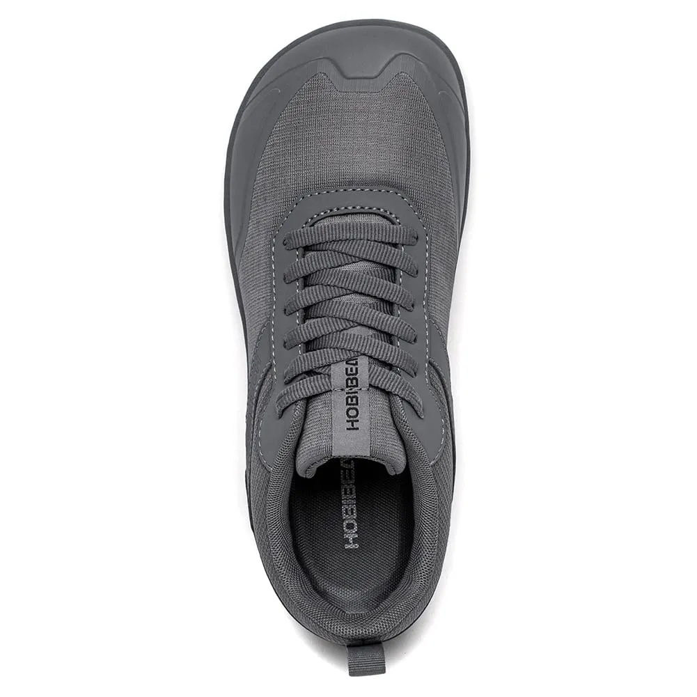Chaussures à bout large hommes femmes minimaliste maille baskets en cuir artificiel à lacets chaussures de marche légères et respirantes