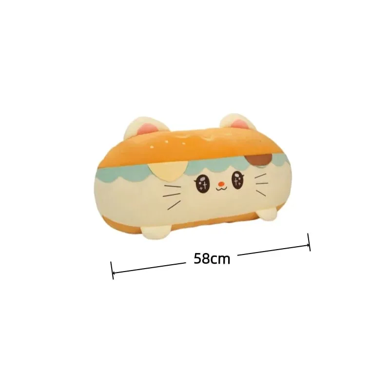 Hamburger Plush Cushion 58/88cm Stuffed Pillow Kawaii Sofa Bed Seat Decor Cushion Adorably Home Decor Toys Birthday Gifts — image 10