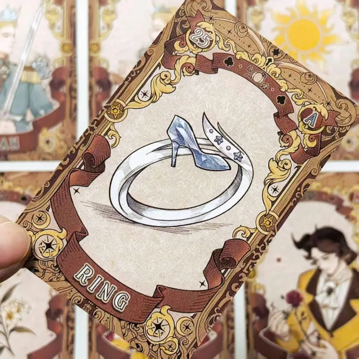 Fairy Tale Dream Lenormand Tarot Deck - 44 Cards Tabletop Game Illustration Theme para sa Divination At Storytelling
