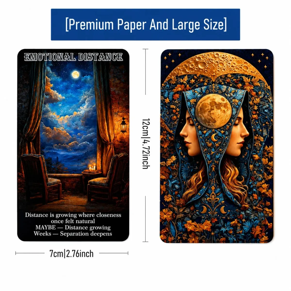 Time Truth Motive Oracle Cards | 78 Card Deck with Yes No Maybe and Timing Guidance for Hidden Truths Intentions Relationship — image 6