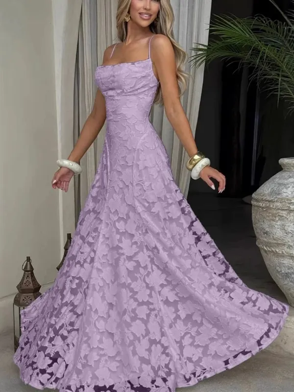2026 Floral Embroidery Maxi Dress for Women Summer Party Prom Gowns Sexy Backless Suspender Dresses French Style Evening Dress — image 18