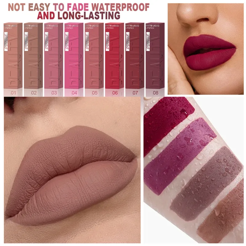 Lipgloss-Lippenstift, leicht zu färben, wasserfest, leicht zu färben, schweißfest, antihaftbeschichtet, Y2K-Ausgefallene Mode, geeignet für Weihnachten — image 4