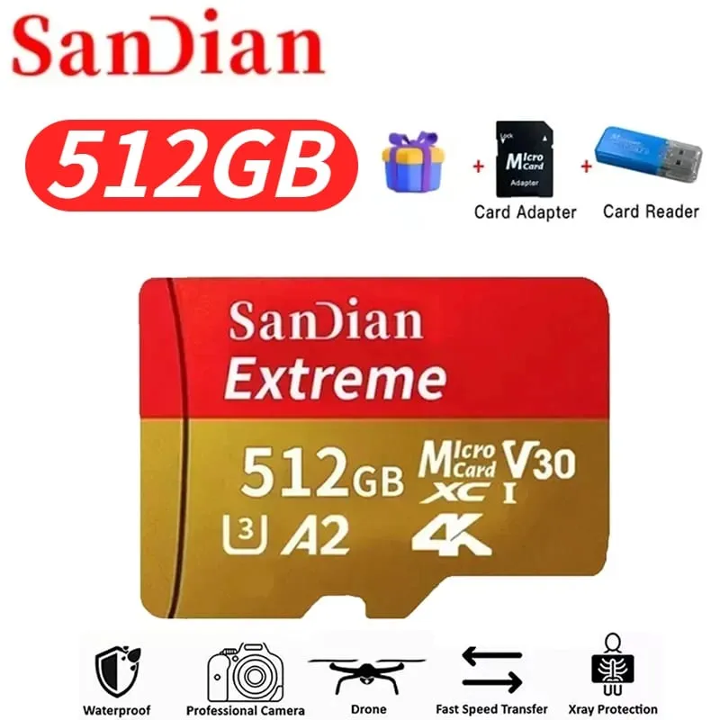 2026 Hot Sale Micro TF Card V30 Class10 High Capacity Flash Memory Card Multiple Sizes for Office Computer/Monitoring/Phones — image 9