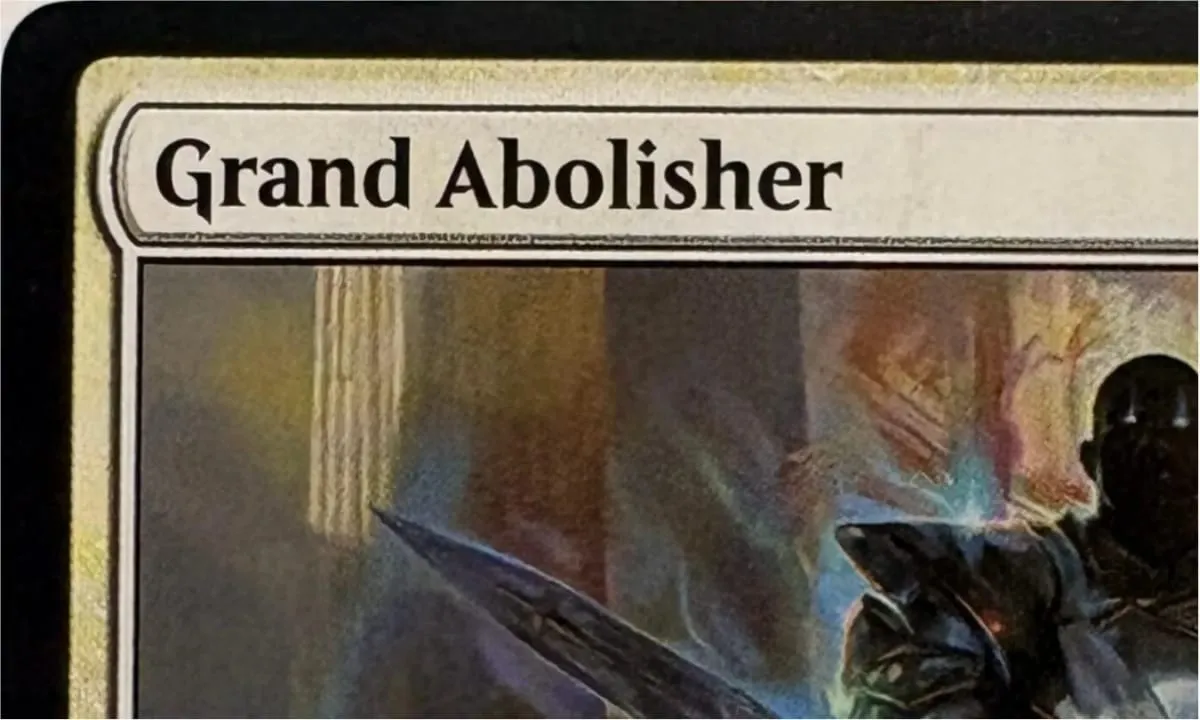 LK7 Commander's Plate Drannith Magistrate Esper Sentinel Smothering Tithe High-Quality TCG Proxy Cards (Black-Core) — image 5